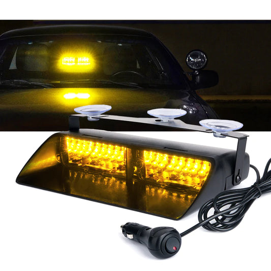 Dash mount strobe light  Amber-Amber, or Blue-Blue