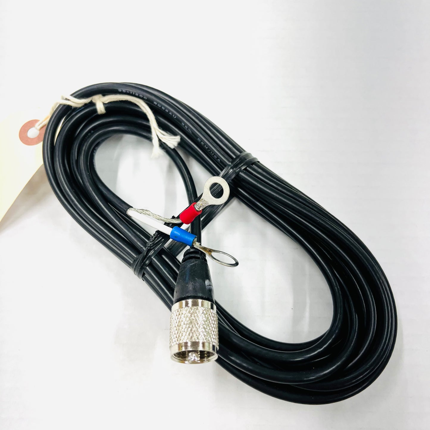 Coax 18' Plug to Lug