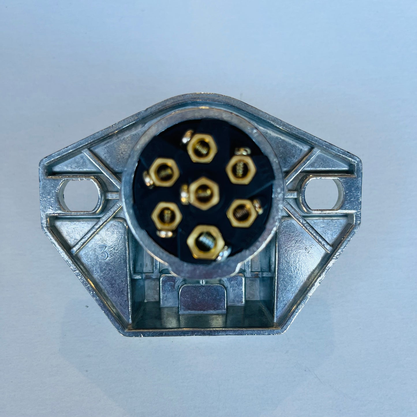 HD 7 way Die-Cast Trailer Connector Socket