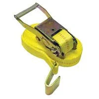 Ratchet Strap with Flat Hooks or J Hooks 2" x 27 ft