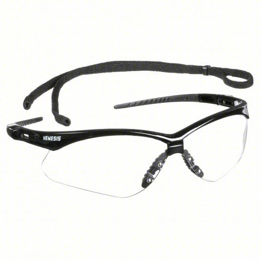 Safety Clear Lens Glasses with Cord