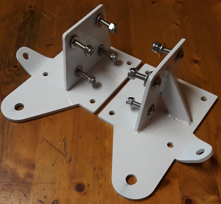 Headache Rack Bracket Vertical-SOLD IN A SET OF TWO