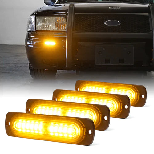 Grille-Bumper Lights, 12LED