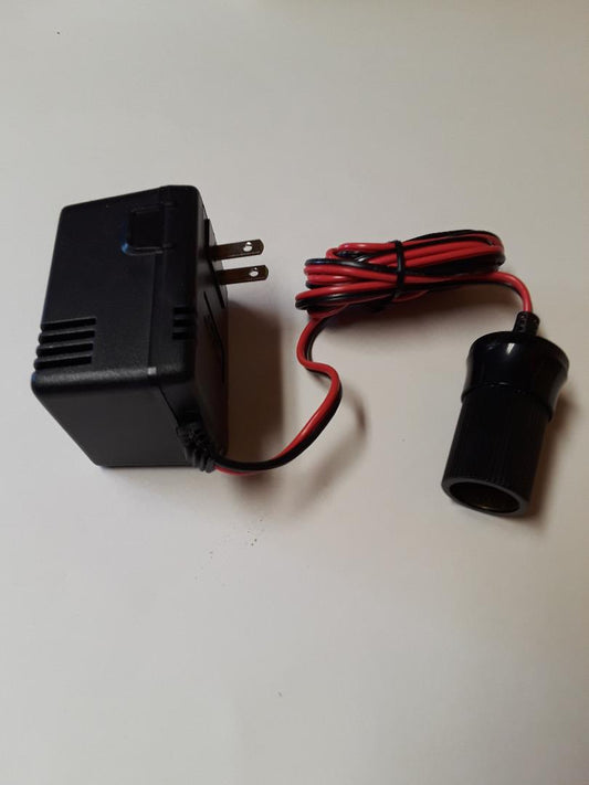 Power Supply 115V AC to 12V w- female cigarette lighter socket